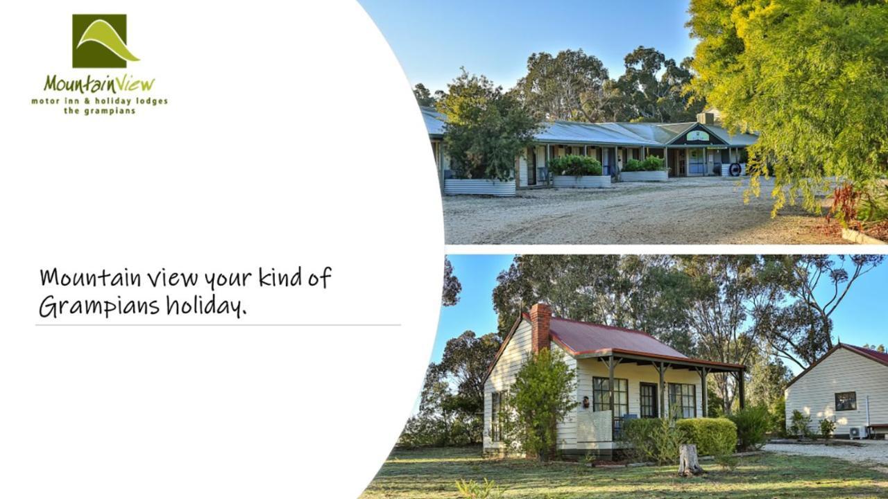 Mountain View Motor Inn & Holiday Lodges Halls Gap Exterior foto